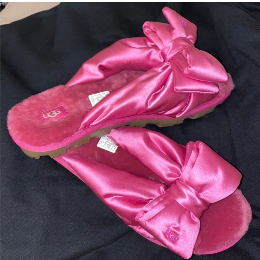 Hot Pink Ugg Slippers